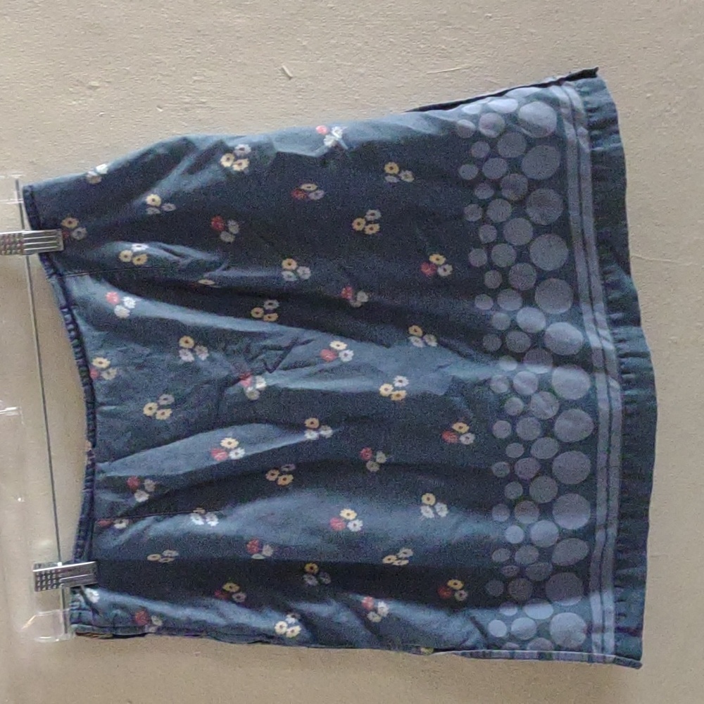 Vintage 90's‎ Liz Claiborne Lizwear jeans floral skort 10P - Picture 3 of 5